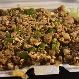 Chicken and Lamb Combo. Terrible. No good. Yuck. Nasty. Any other dirty words I can use to describe wouldn&apos;t be allowed on Yelp.