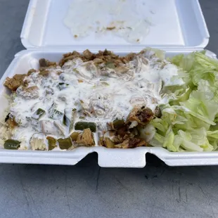 Chicken Over Rice