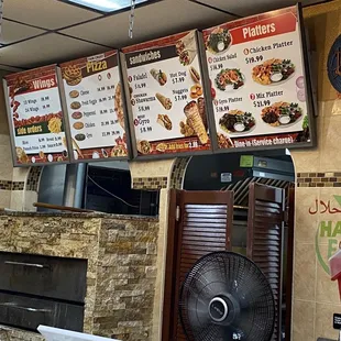 Menu/Front Counter