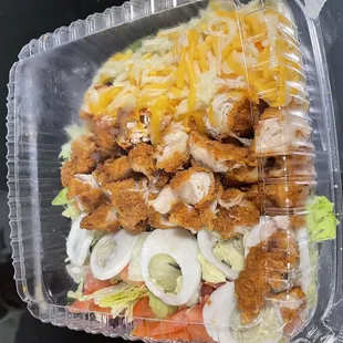 Crispy Chicken Salad