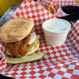 Crispy Chicken Sandwich is awesome. So excited that there is a SF location.
