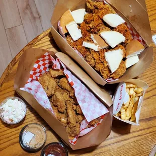 Pathetic $65 chicken meal.  I have never tasted such shitty bread in my life.  This is nothing close to brioche bun.