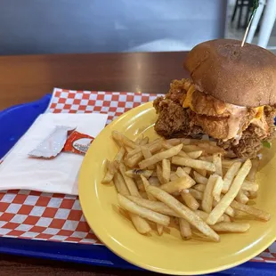 Beamer chicken burger