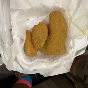 These jalapeño poppers are the size of my hand they taste fantastic order these!