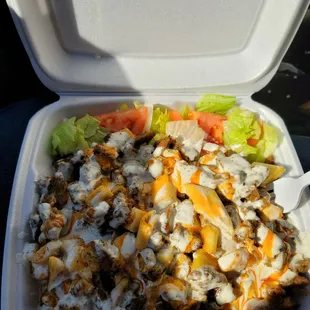 Lamb gyro platter. So delicious!