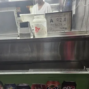 That Sani Rating .... Yikes! ... if you eat here with a rating that low one of your kidneys might fail