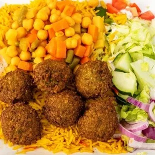 Veggie Lover Over Rice