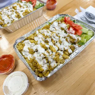 Chicken Over Rice Plate