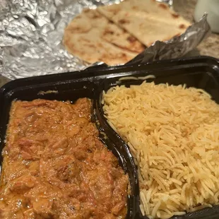 butter chicken platter