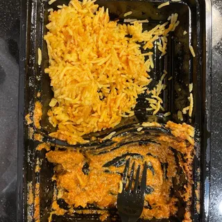 Chicken Over Rice Plate