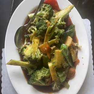 Stir fried veggies
