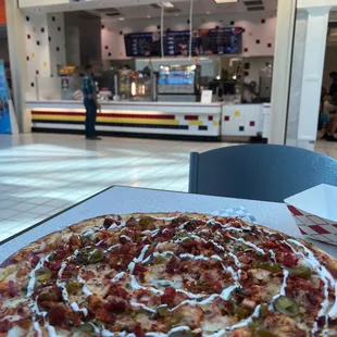 Afghani chicken Pizza