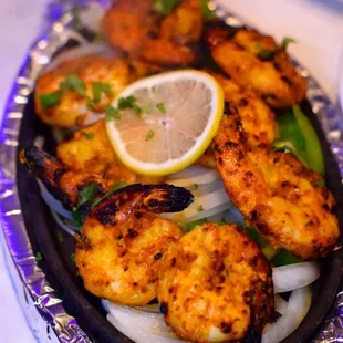 a close up of a plate of food