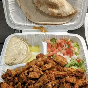 Chicken Shawarma plate