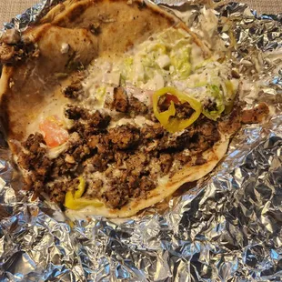Gyro Chicken sandwhich