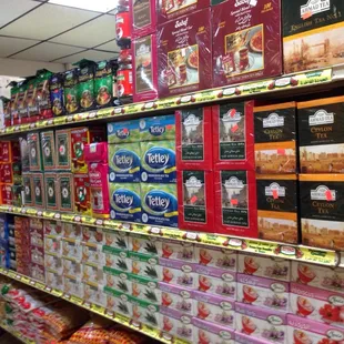 Awesome tea selection