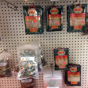 Great spice selection