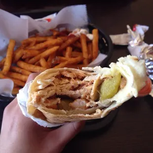 Chicken shawarma