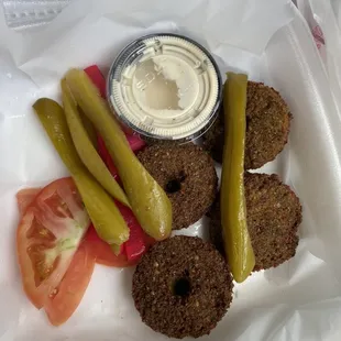Falafel with Tahini - meh