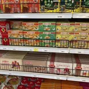 a variety of halal products