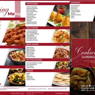 Catering Menu