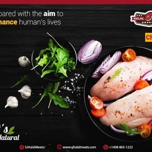 Let's be Natural! Address: 1538 S De Anza Blvd, San Jose, California #halal #halalmeats #chicken  #premium #quality #letsbenatural