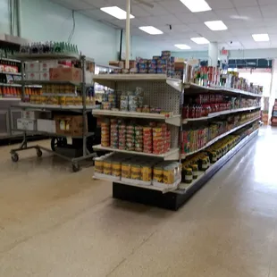 Plenty of stuff to fill the pantry