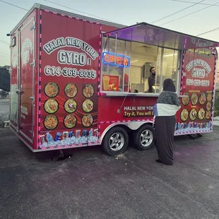 outside of food truck