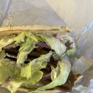 Gyro cold and no tast