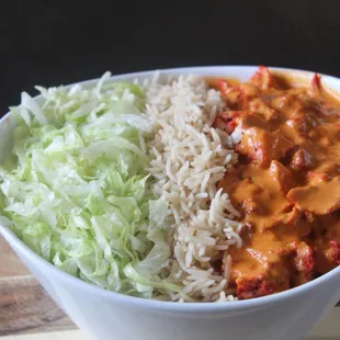 Chicken Tikka Over Rice