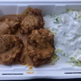 3. Falafel over Rice