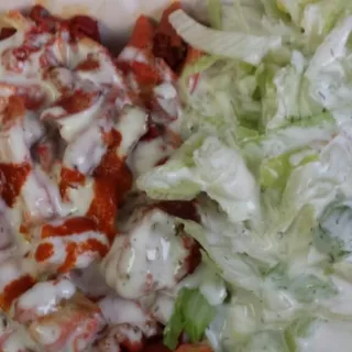 2. Chicken over Rice