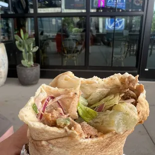 Combo shawarma. Sooooo good