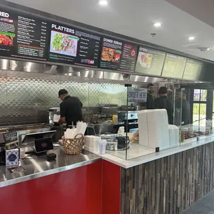 Food prep area