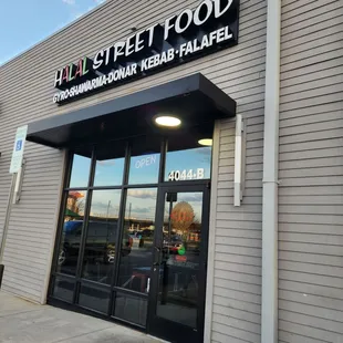 Front outside entrance