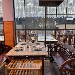 a view of a restaurant