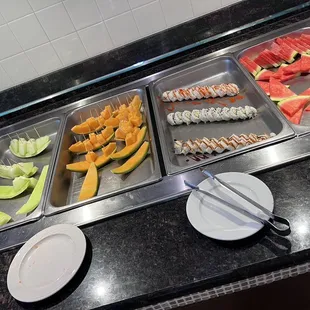 various types of food