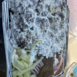 salads, food