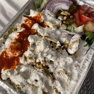 Chicken Over Rice