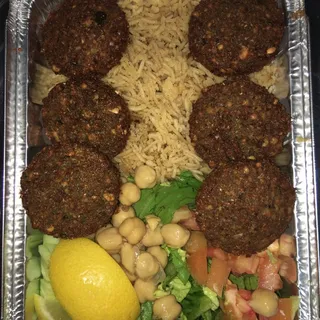 Falafel Over Rice