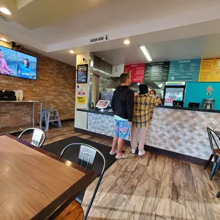 Inside