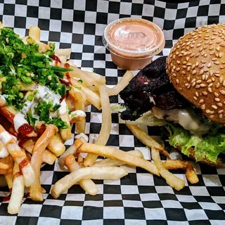 Bullseye Cheeseburger