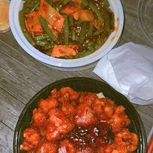 General T'so Chicken String Bean