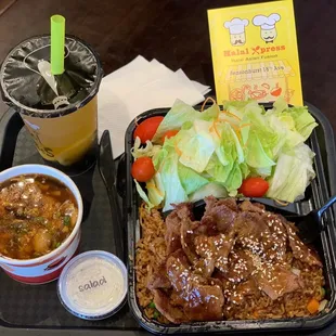 The bast food   I love halal food