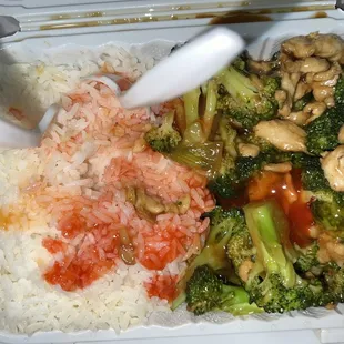 L9. Chicken Broccoli Lunch Special