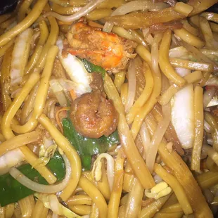 6. Lobster Meat Lo Mein