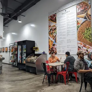 Interior is relaxed and clean