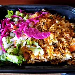 Garbanzo & Mushroom Rice Bowl