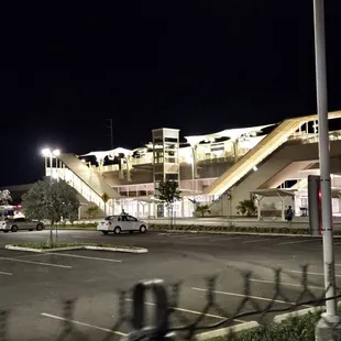 Hālawa Aloha Stadium Skyline Station with a park &amp; ride and bus terminal.