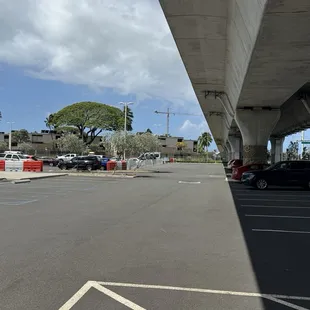 Park and Ride section with charging stations.